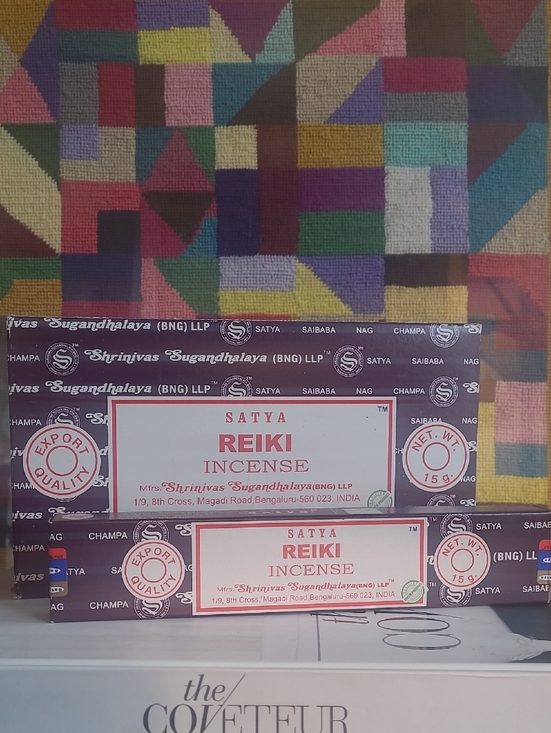 Satya Other - NWT SATYA REIKI INCENSE 12 PACK HANDROLLED IN INDIA